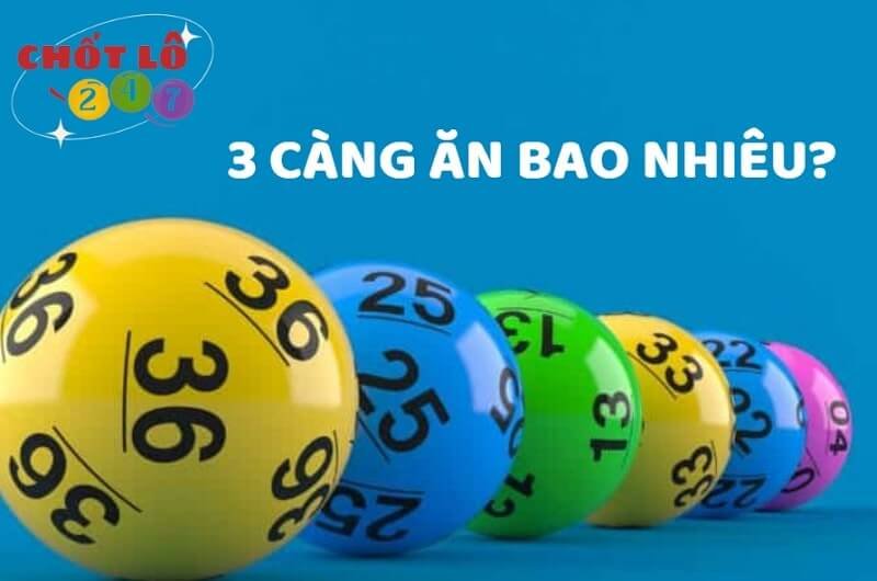 3 càng ăn bao nhiêu?