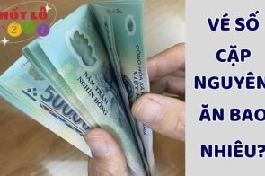 Cặp nguyên thưởng vé số là gì? Vé số cặp nguyên ăn bao nhiêu?